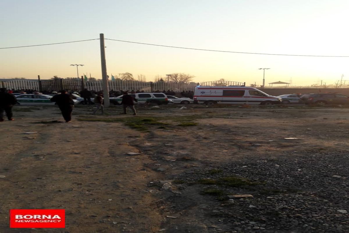 گزارش برنا از سقوط هواپیمای اوکراینی در نزدیکی فرودگاه امام / فیلم