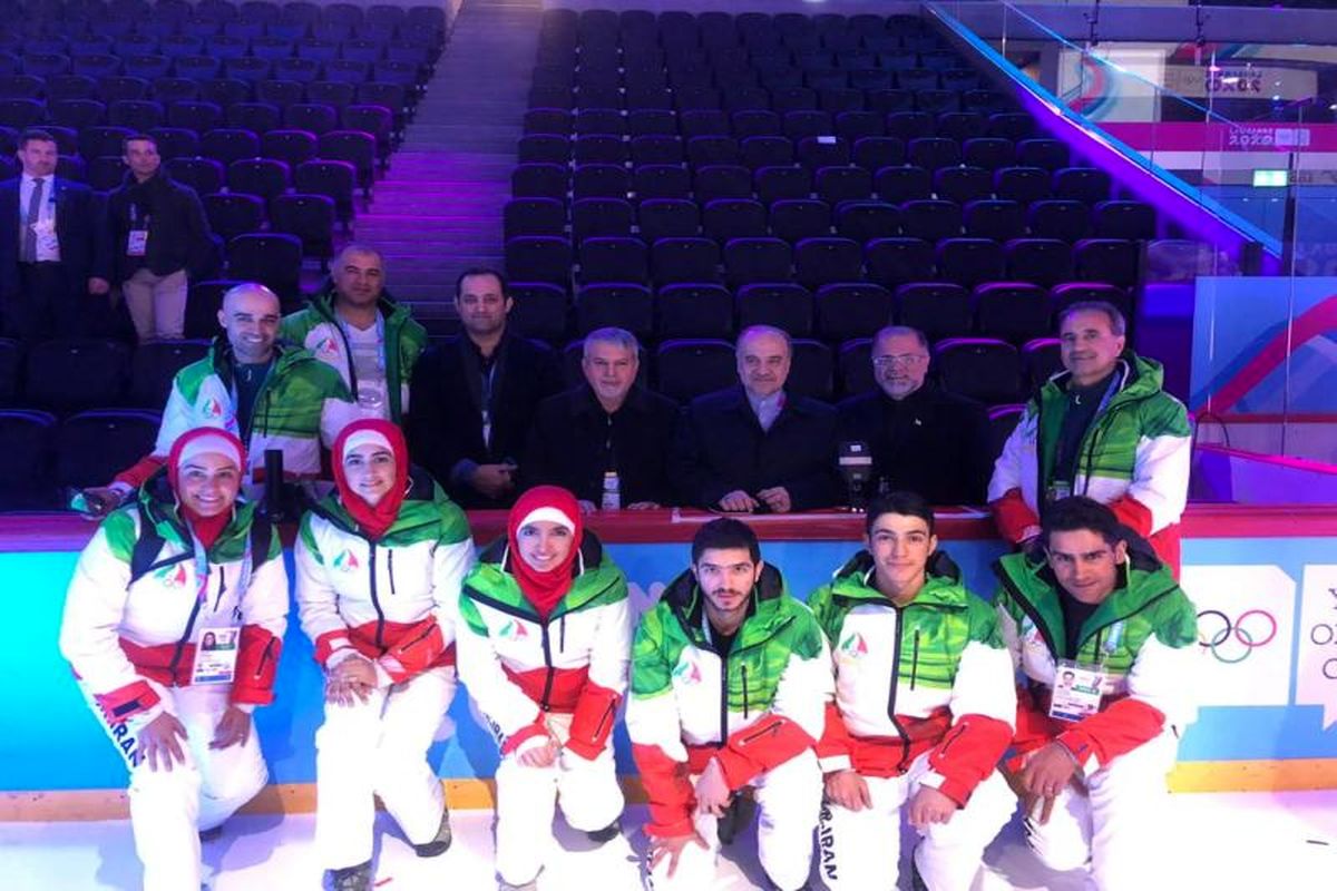 دیدار مسئولین ورزشی ایران با اعضای کاروان اعزامی