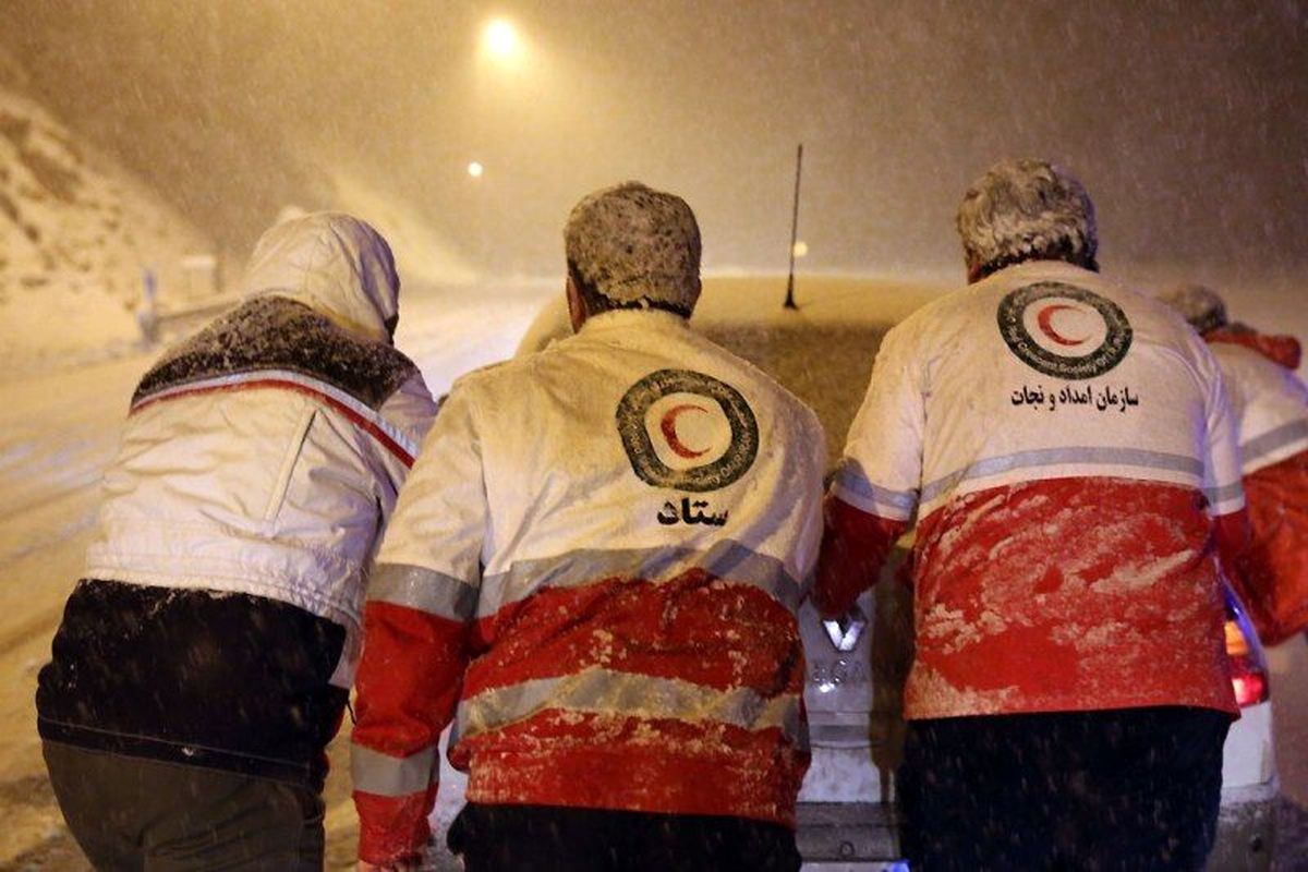 ۳۲۰۰ نفر متاثر از حوادث جوی در ۲۴ استان امدادرسانی شدند