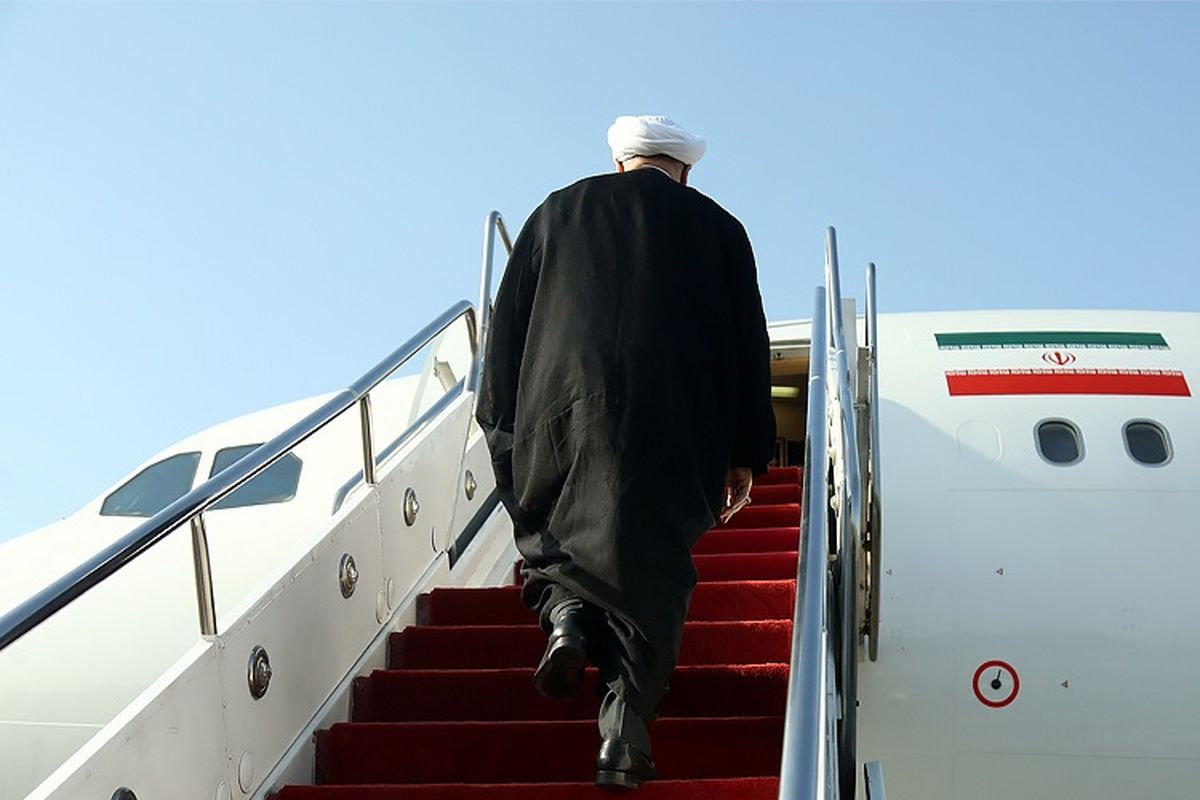 رییس جمهوری چابهار را به مقصد تهران ترک کرد
