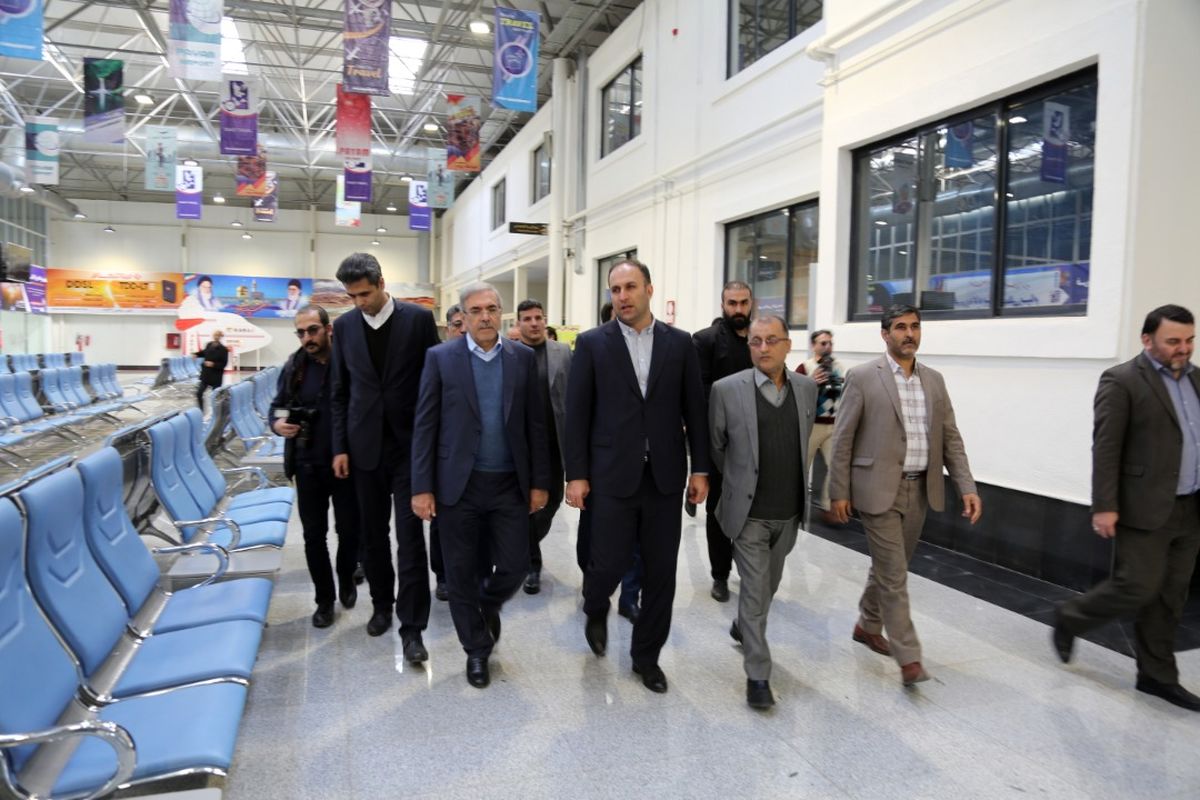 مشاور رئیس جمهور از منطقه ویژه اقتصادی و فرودگاه بین المللی پیام بازدید کرد