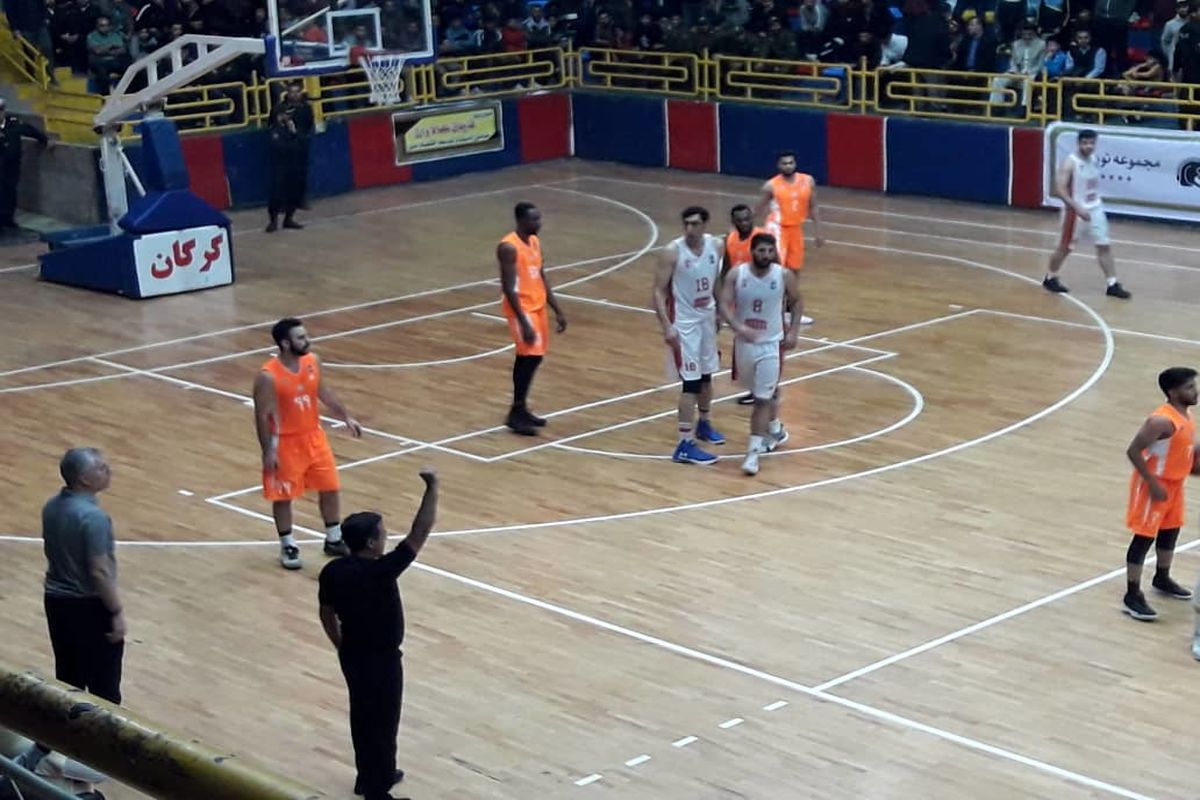 صدرنشینی بلندقامتان شهرداری گرگان در لیگ برتر بسکتبال