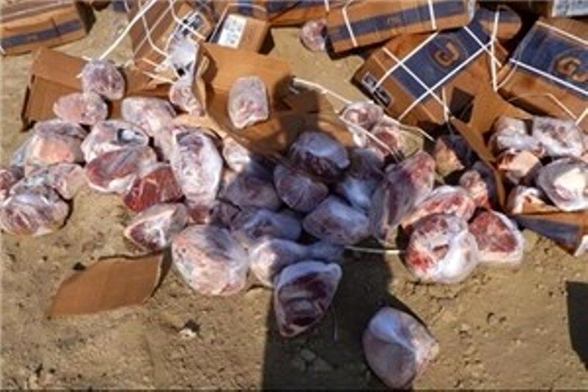 کشف ۲.۵ تن گوشت قاچاق در جاده خلخال-اسالم