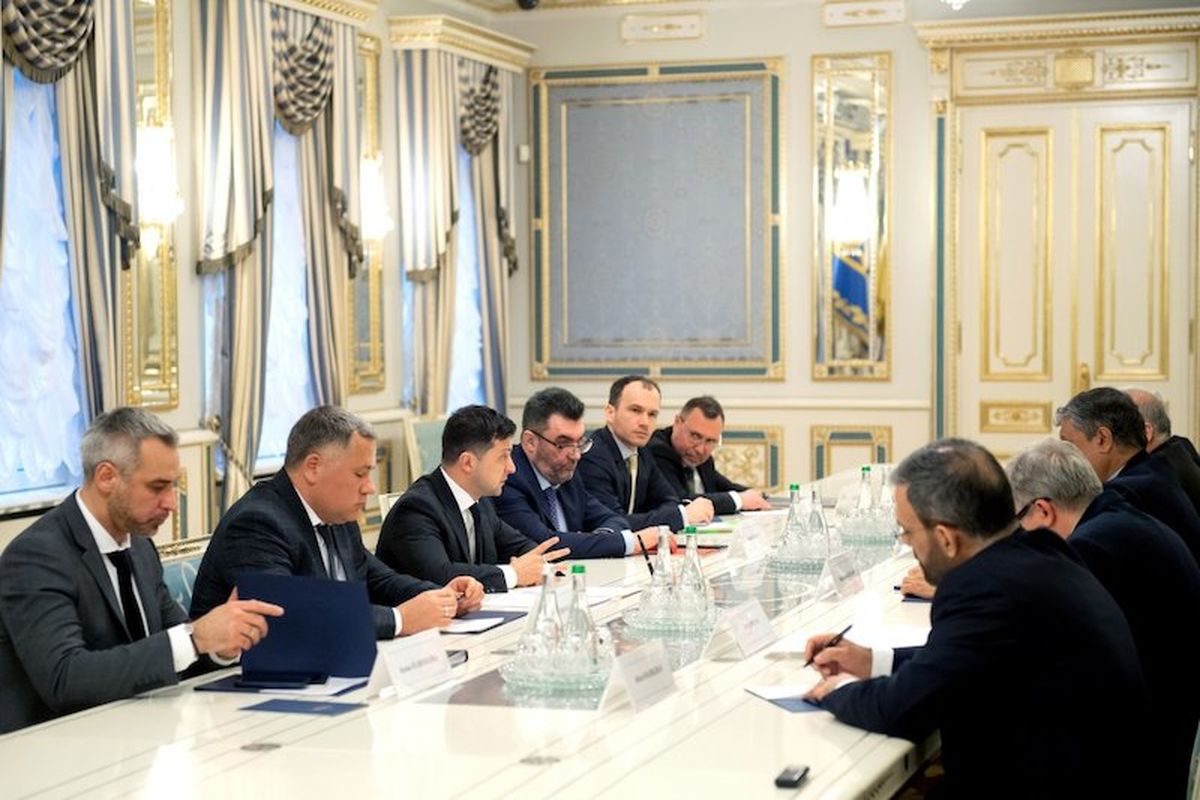 پیام روحانی تسلیم رییس جمهور اوکراین شد