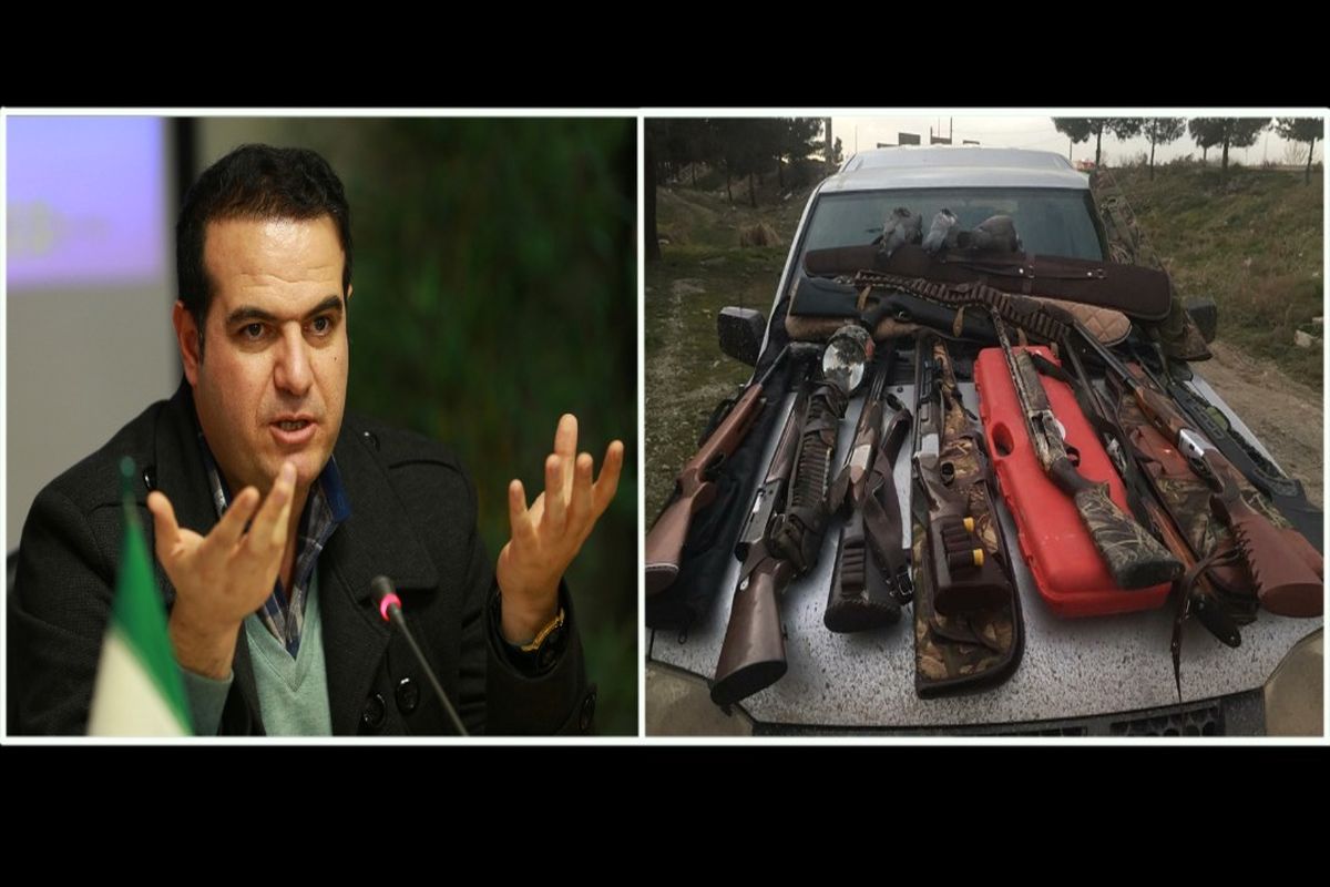 کشف و ضبط چندین اسلحه شکاری در عملیات ویژه یگان حفاظت استان