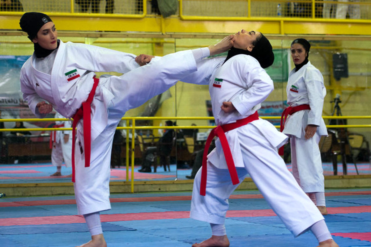 خمین میزبان رقابت های کاراته قهرمانی بانوان کشور