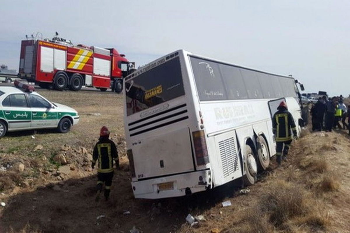 تصادف ۲ اتوبوس زائران پاکستانی در حمیل
