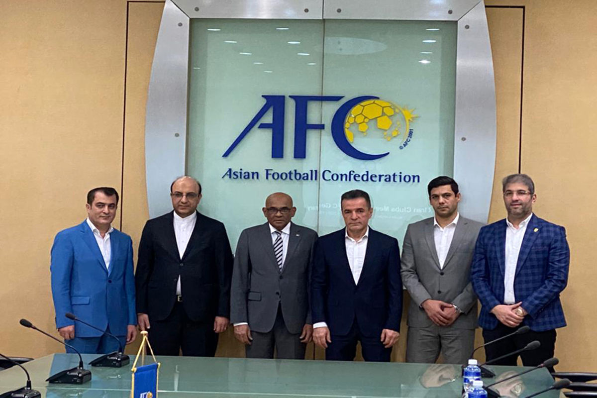 نامه رسمی AFC به فدراسیون فوتبال جمهوری اسلامی ایران در مورد قطعیت میزبانی تیم‌های ایرانی+تصاویر