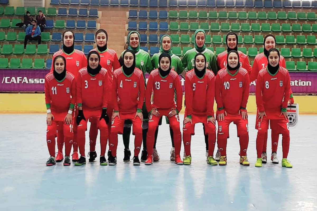 دختران ایران با ۱۲ گل ترکمنستان را شکست دادند