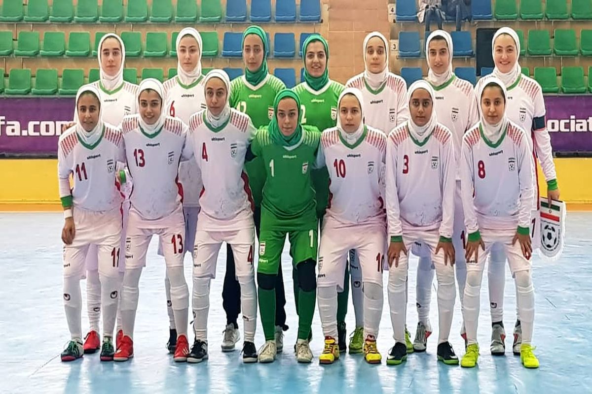 قهرمانی تیم فوتسال دختران زیر ۲۰ سال ایران در تورنمنت کافا