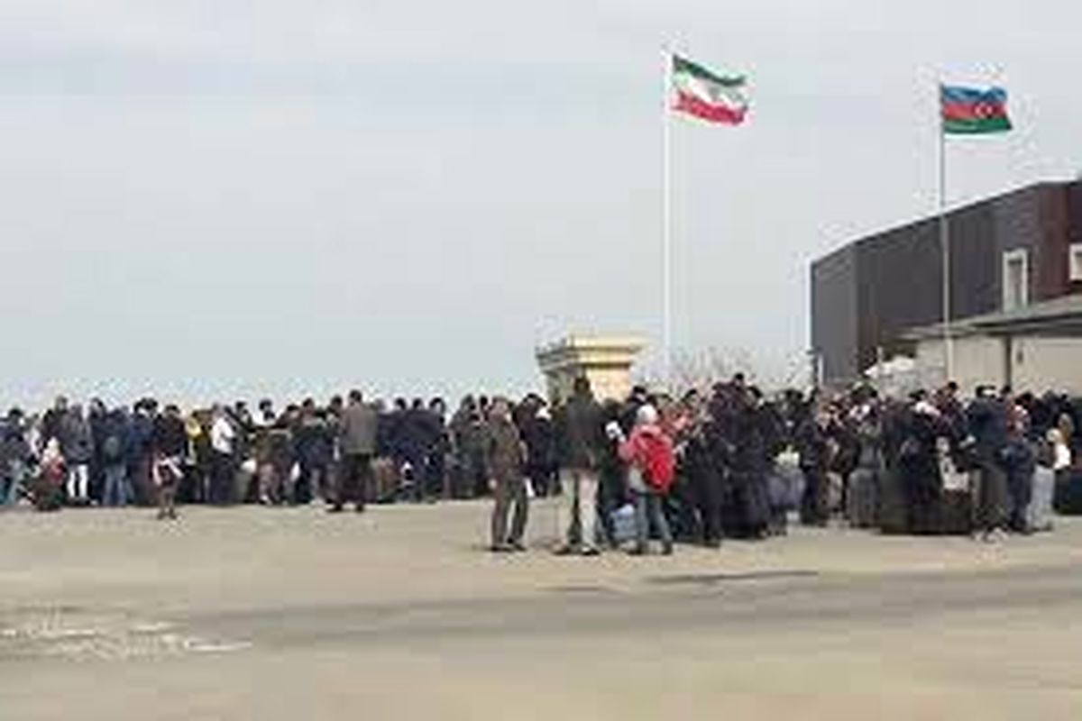 تردد مسافر بین ایران و آذربایجان از مرز بیله‌سوار مغان متوقف شد