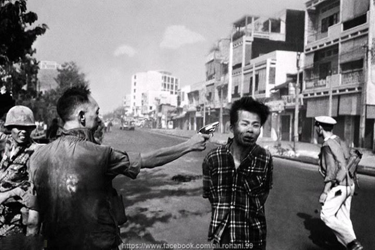 عکس تکان دهنده اعدام در سایگون