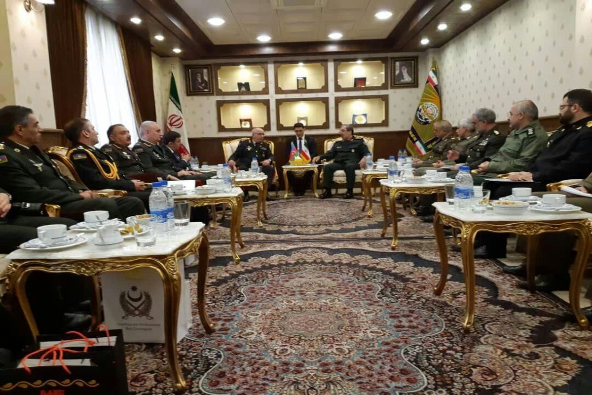 دومین کمیسیون مشترک نظامی ایران و جمهوری آذربایجان برگزار شد