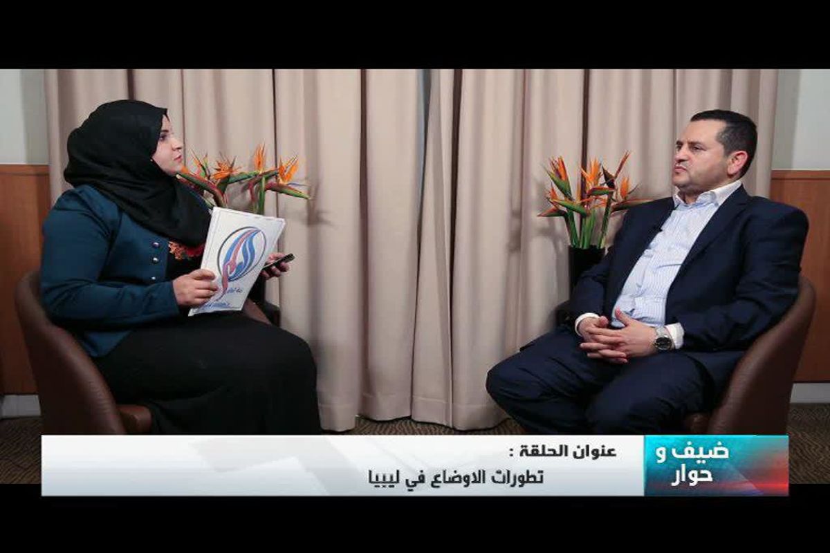 وزیر خارجه دولت موقت لیبی در ایران