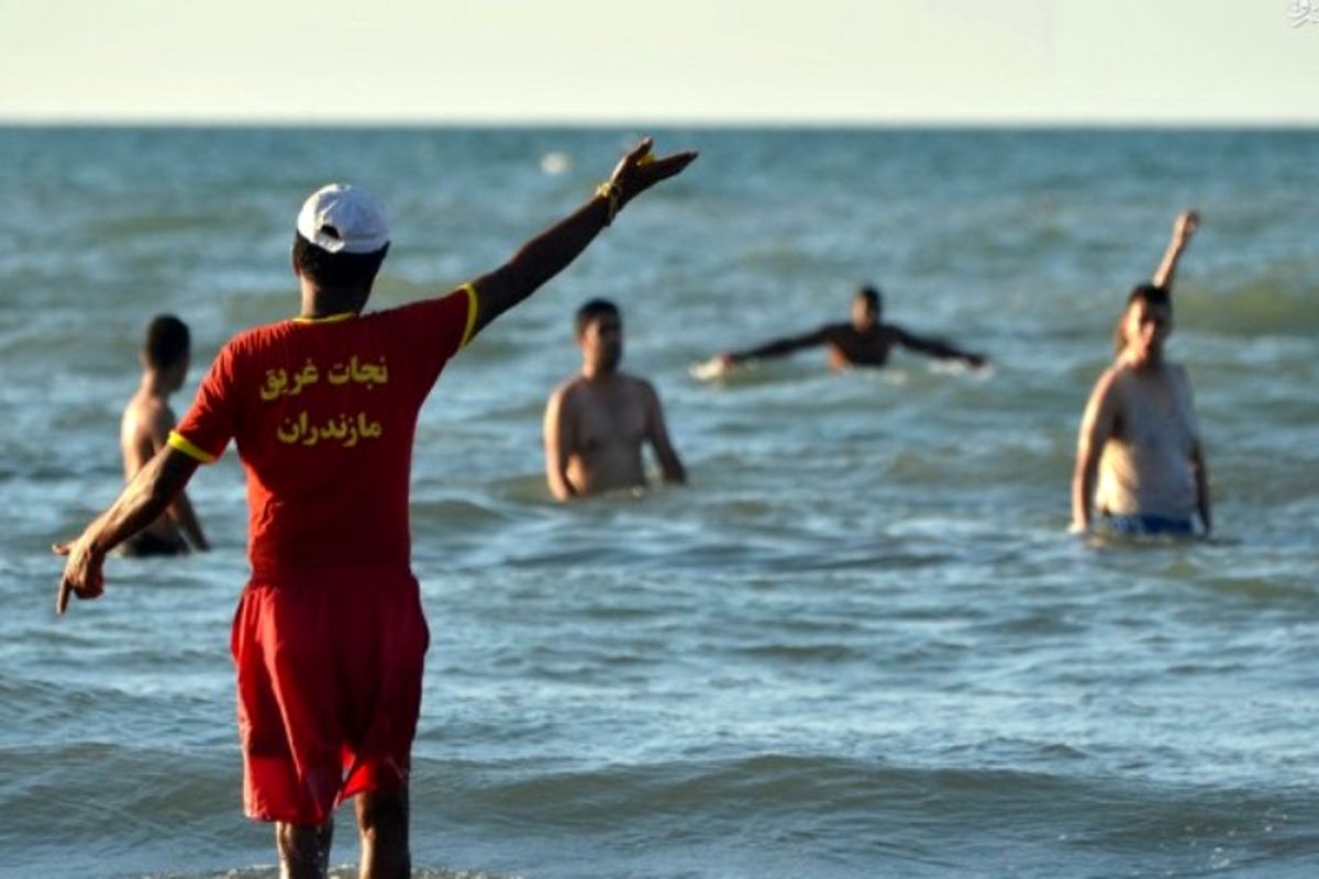 آغاز شنا در آب های ساحلی دریای مازندران از اول خرداد