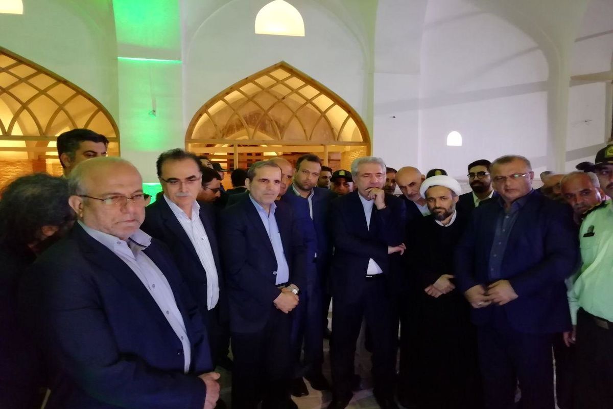 رئیس سازمان میراث فرهنگی کشور از مسجد جامع سوخته ساری بازدید کرد