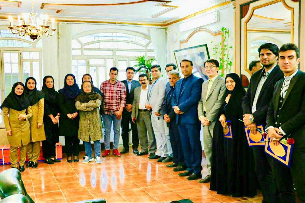 انتصاب و معارفه کادر هیات رئیسه انجمن های ورزشی خرم آباد