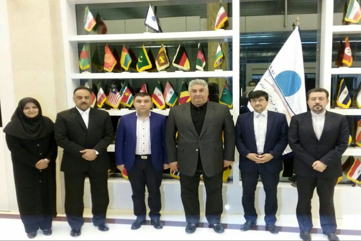 وزیر جوانان و ورزش آذربایجان وارد تهران شد