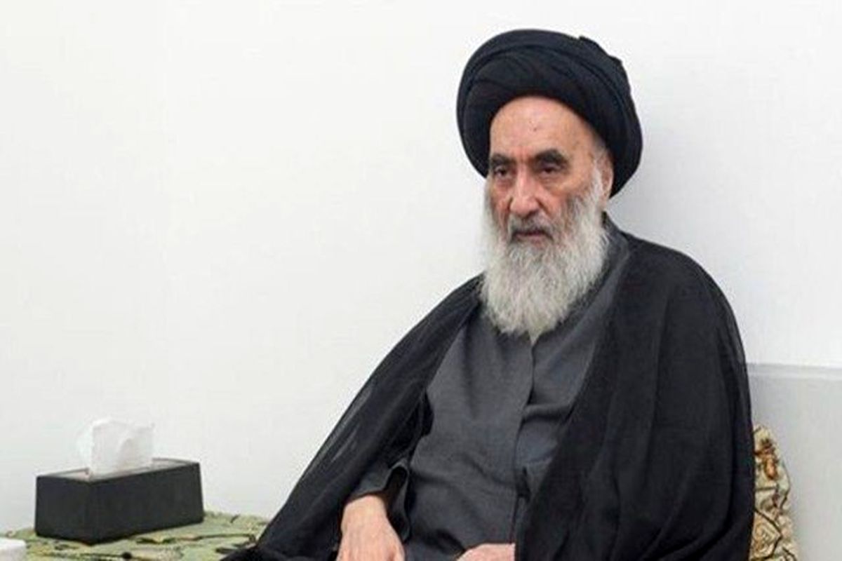 ارسال پیام آیت الله سیستانی به رهبران عراق درباره ایران صحت ندارد