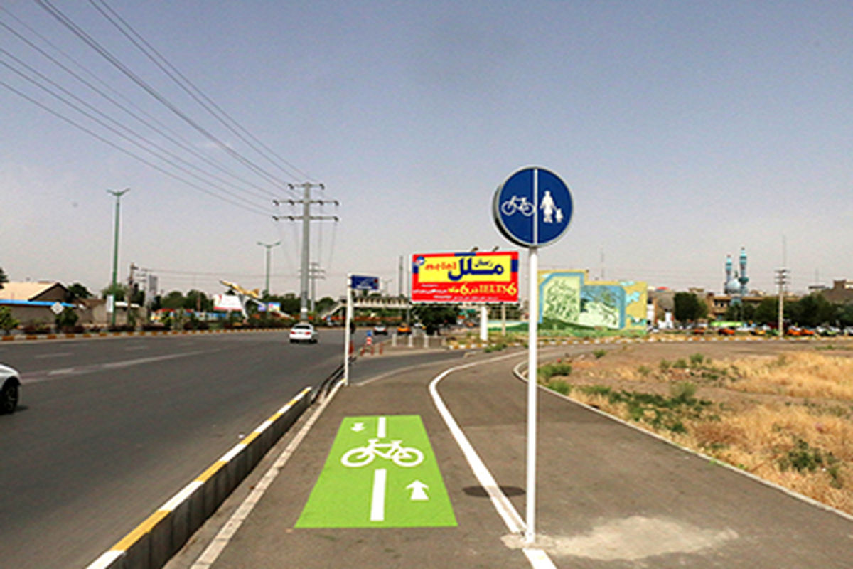 بیش از ۱۴کیلومتر مسیر دوچرخه در قزوین احداث شد