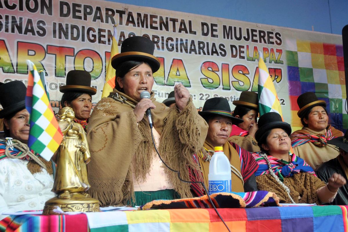 جایگاه زنان در سیاست و جامعه بولیوی