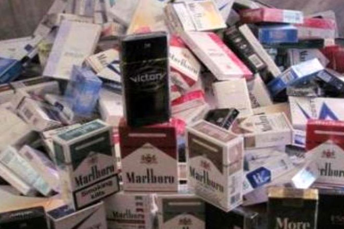 کشف ۴۰ هزار نخ سیگار قاچاق