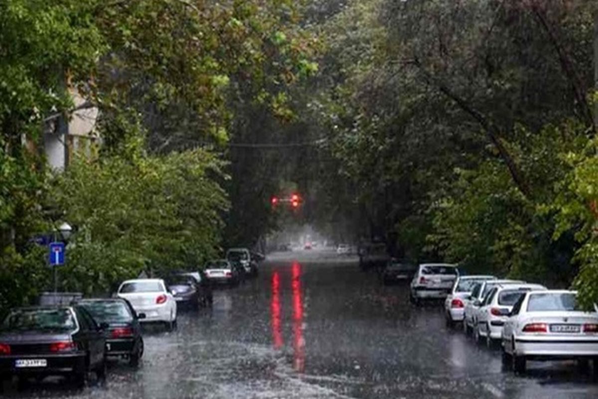 پیش بینی رگبار باران و وزش باد شدید در تهران