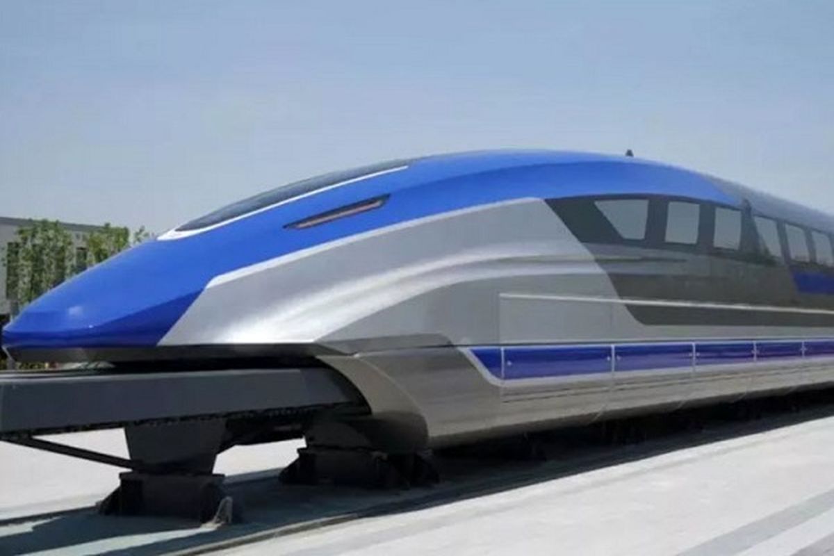 سریع ترین قطار مگلو چین با سرعت ۶۰۰ کیلومتر بر ساعت