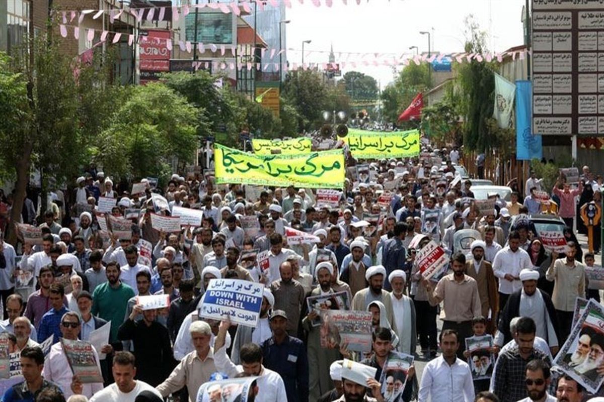 انعکاس وحدت ملت ایران در راهپیمایی روز قدس