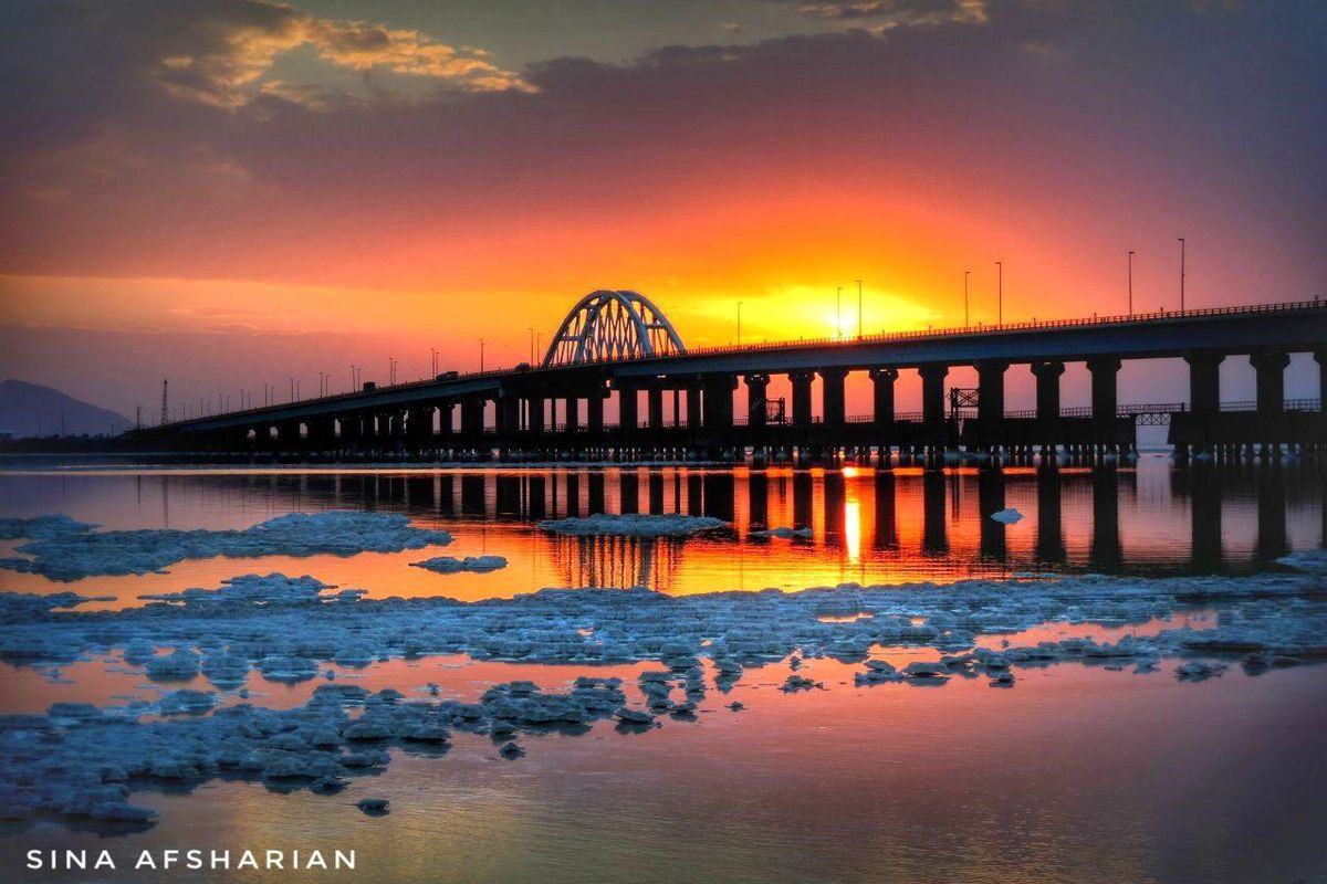 ورود آب به دریاچه ارومیه به طور کامل قطع شد