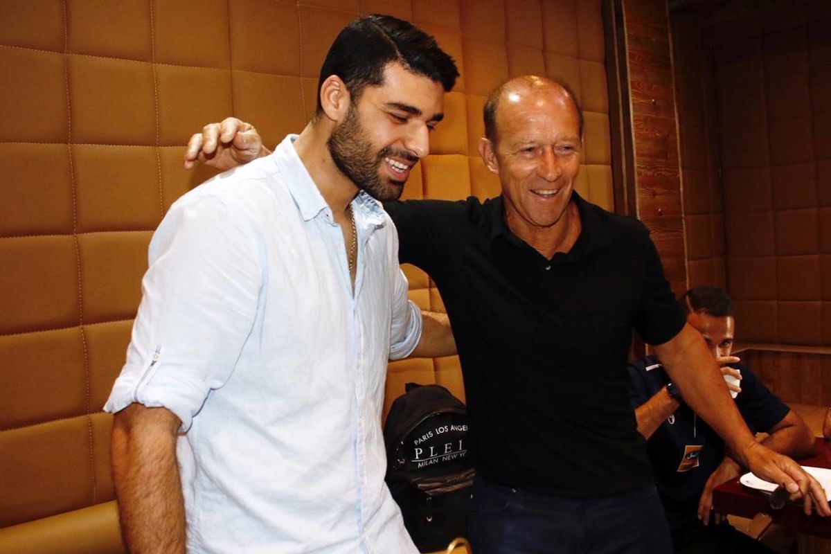 ملاقات کالدرون و طارمی در فرودگاه بعد از رویارویی در لیگ قطر