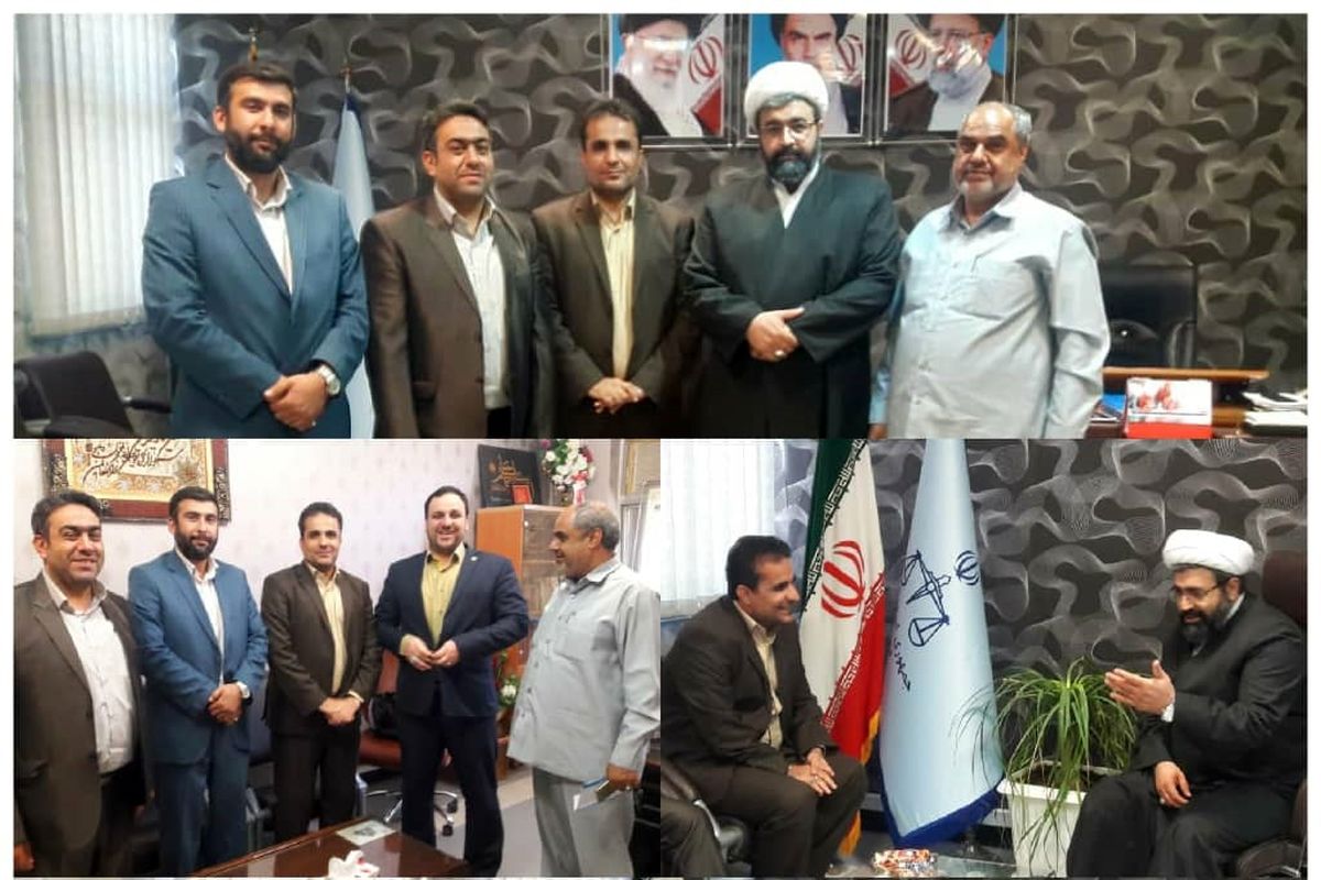 مدیرکل ورزش و جوانان سیستان و بلوچستان با دادستان عمومی و انقلاب شهرستان زاهدان دیدار کرد
