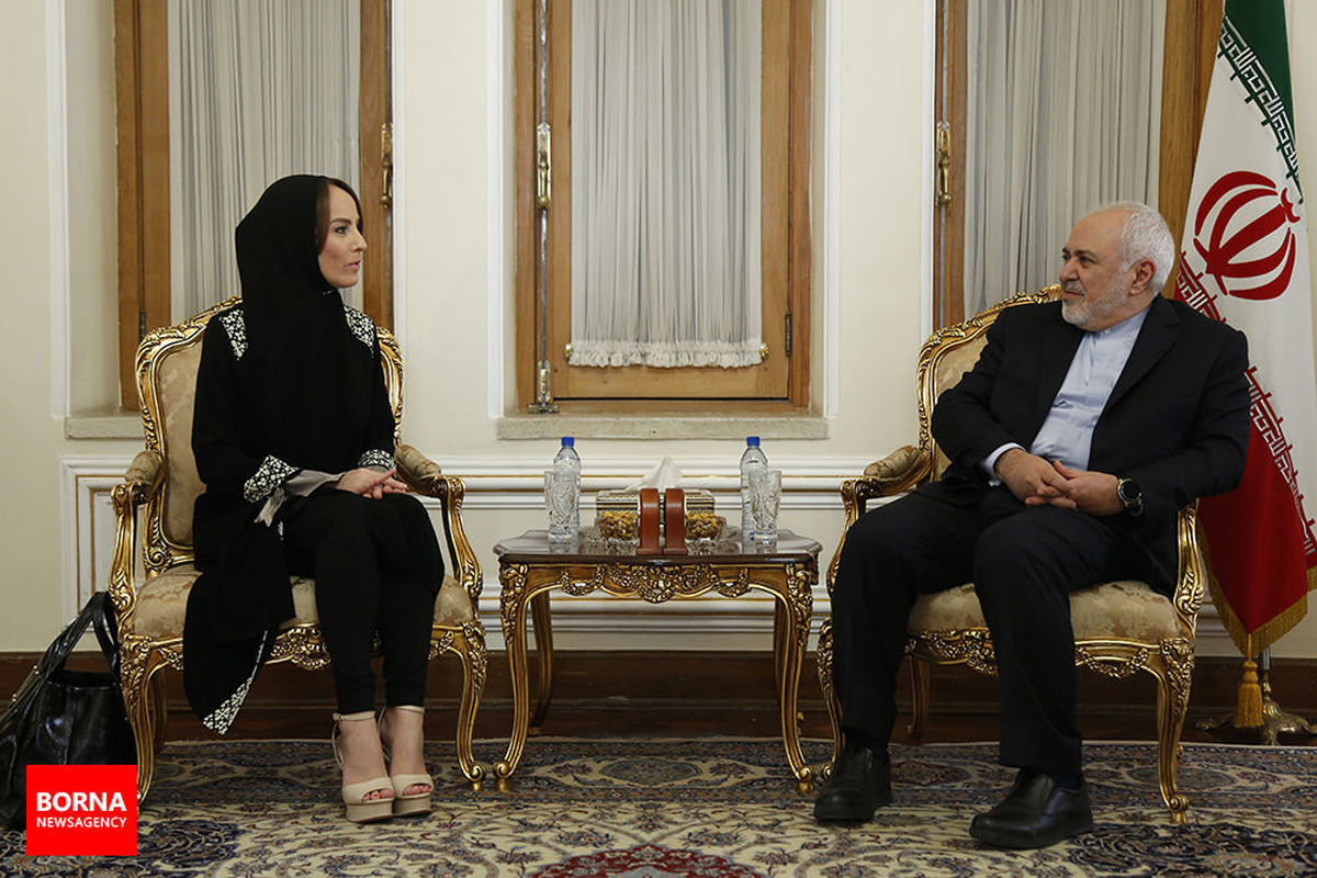 رئیس اتحادیه جهانی بین المجالس با ظریف دیدار کرد