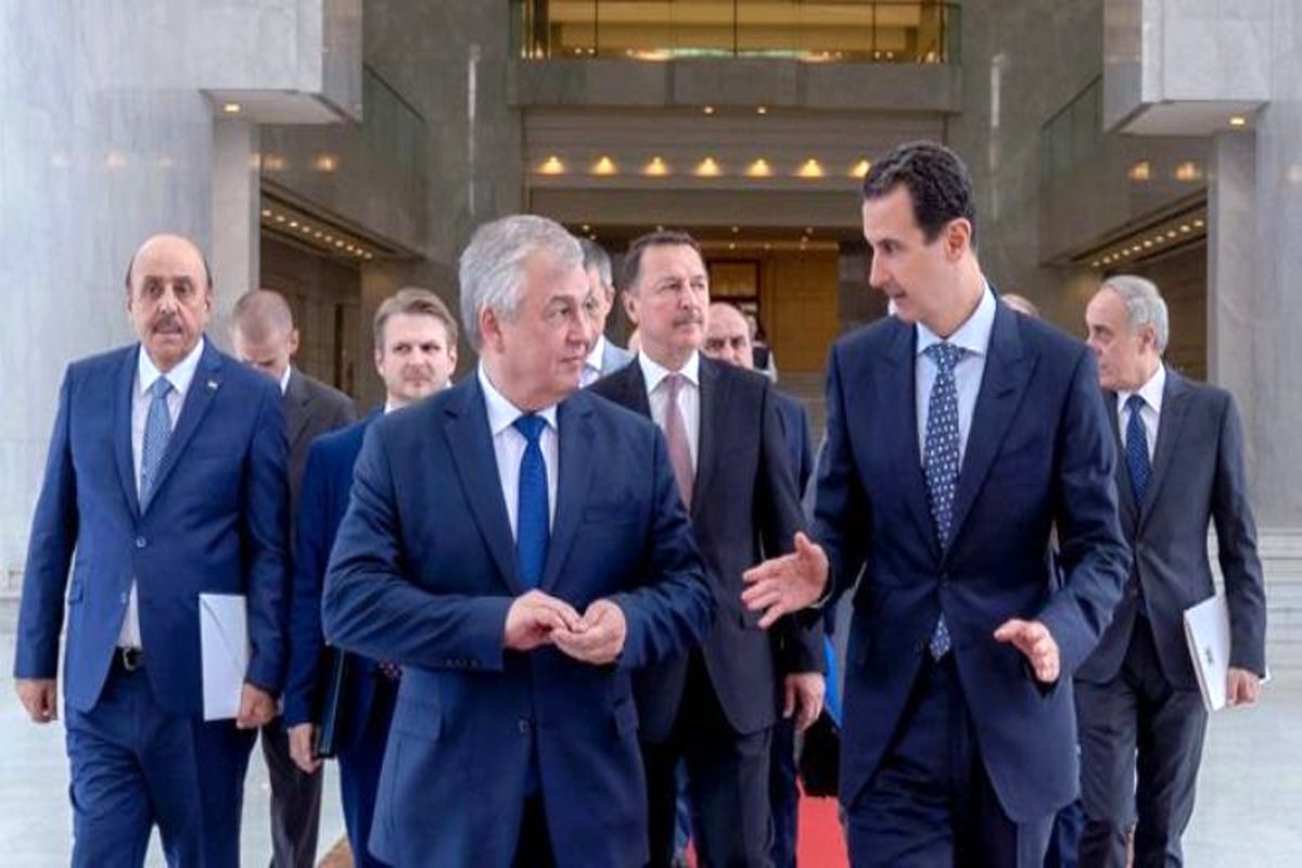 دیدار فرستاده ویژه پوتین با بشار اسد