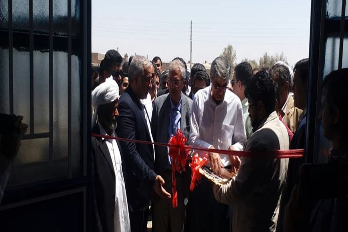افتتاح کارگاه تولیدی برنا چوپ سیستان در روستای چَرَک نیمروز