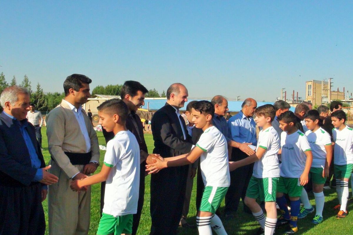 افتتاح مدرسه فوتبال نونهالان جوانرود