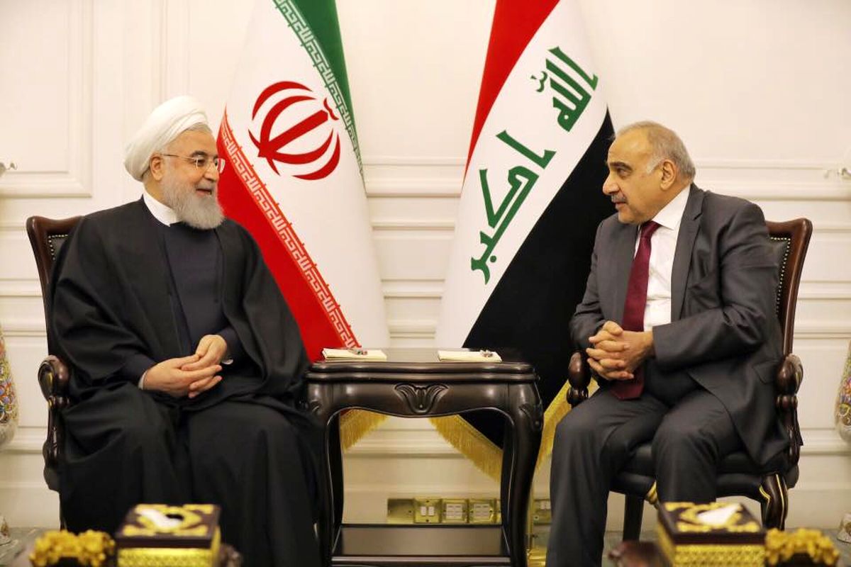 عادل عبدالمهدی با روحانی دیدار و در نشست مشترک ایران و عراق شرکت کرد