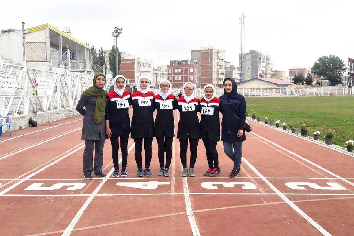 حضور دوندگان دختر آذربایجان غربی در مسابقات قهرمانی کشوری ناشنوایان