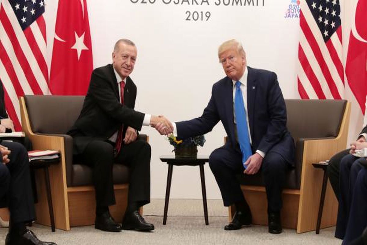 دیدار اردوغان و ترامپ در حاشیه اجلاس جی بیست