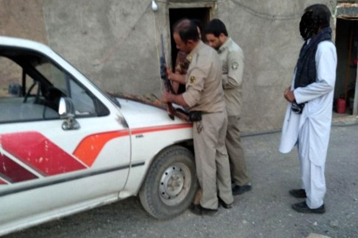 دستگیری شکارچیان غیرمجاز در نصرت آباد