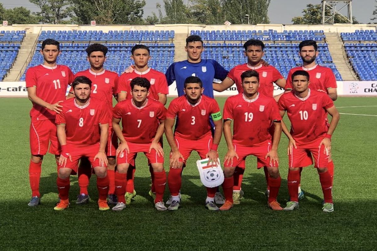 پیروزى قاطع جوانان ایران با ۴ گل مقابل ترکمنستان