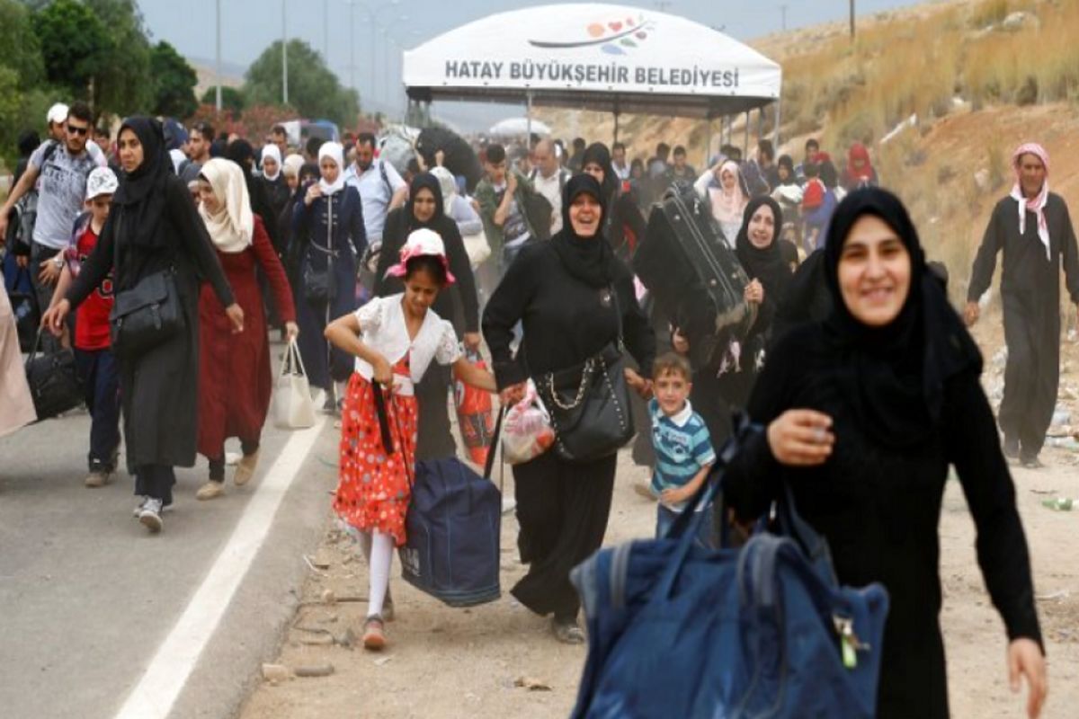 پناهنده‌های سوری به خانه‌های خود باز می‌گردند