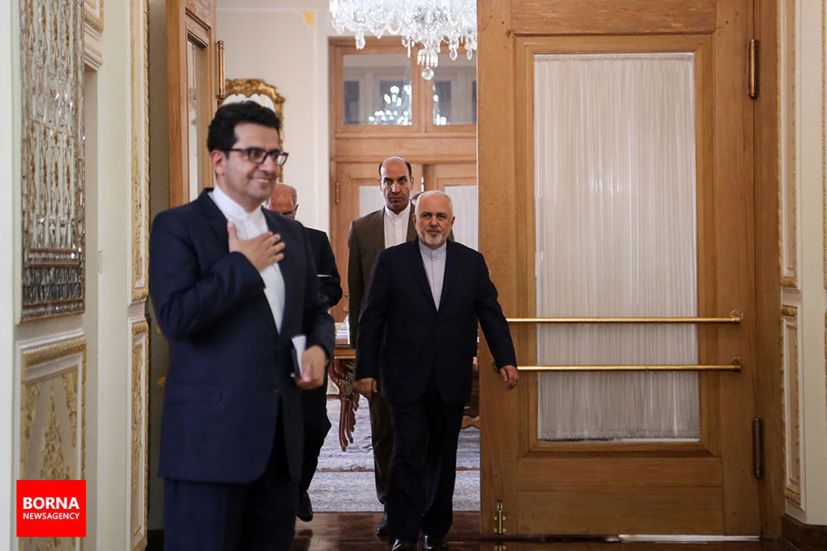 دیدار ظریف با نخست وزیر سوئد