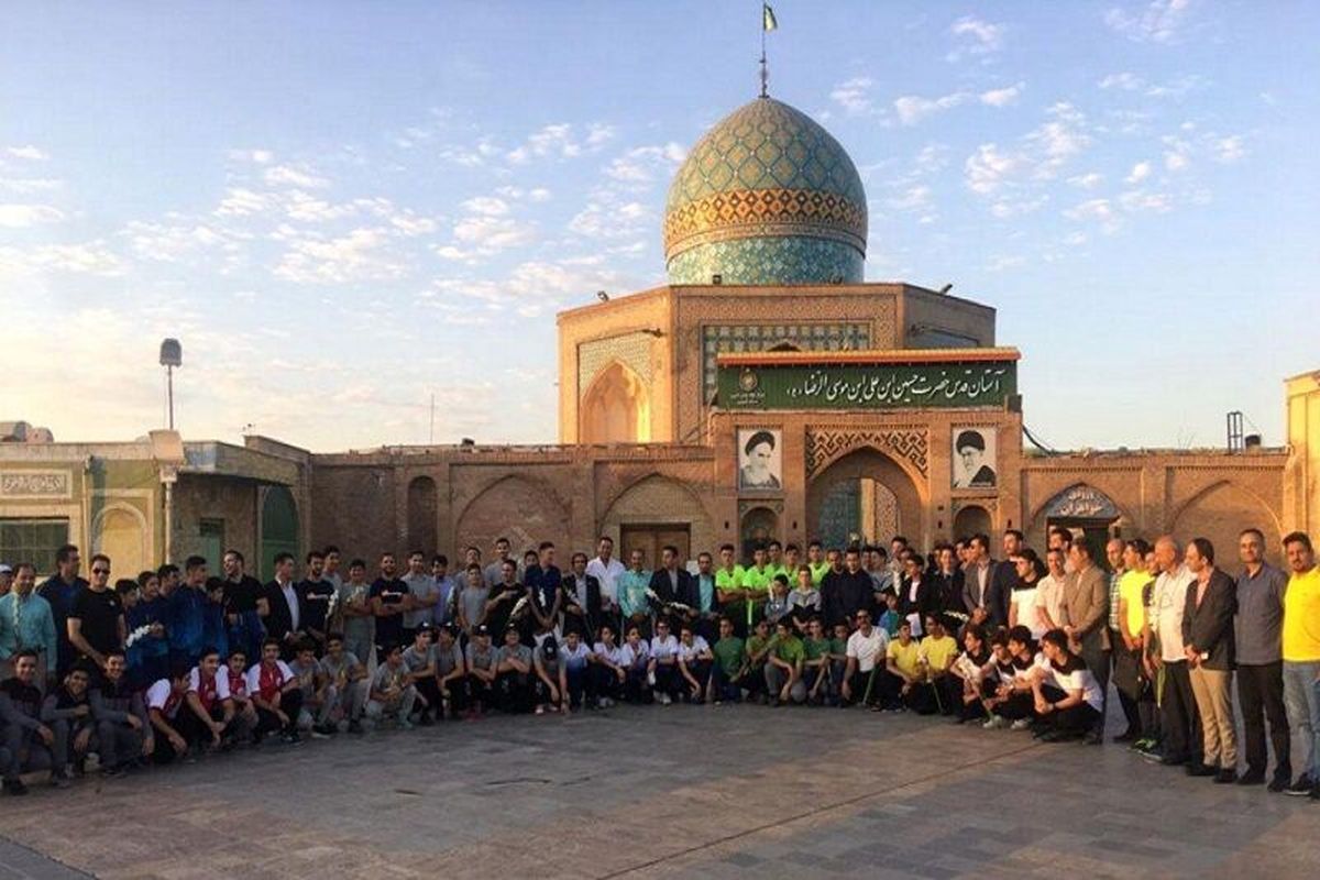 ادای احترام جامعه نجات غریق ایران به مقام شامخ شهدای والامقام قزوین