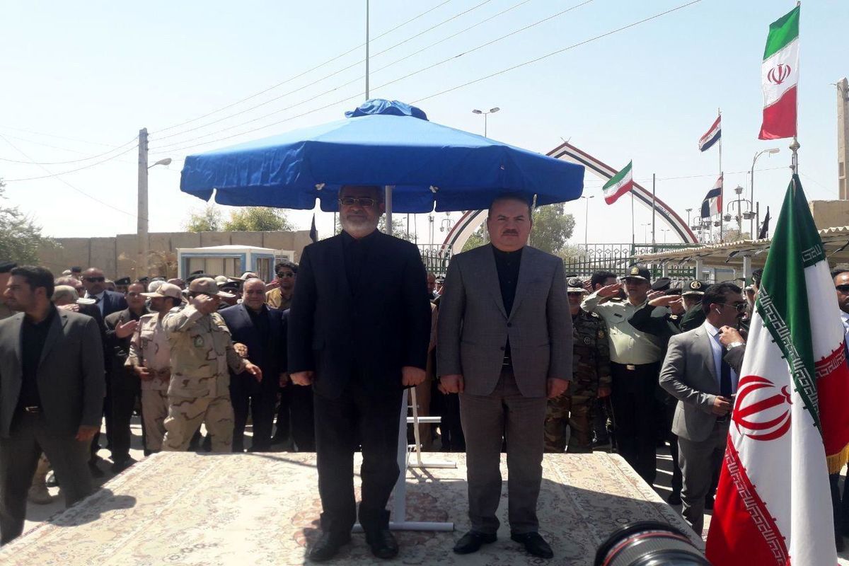 بازگشایی مرز خسروی با حضور وزرای کشور ایران و عراق