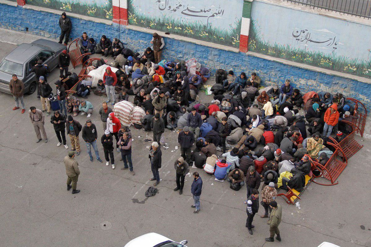 ۴۵ معتاد متجاهر دستگیر شدند