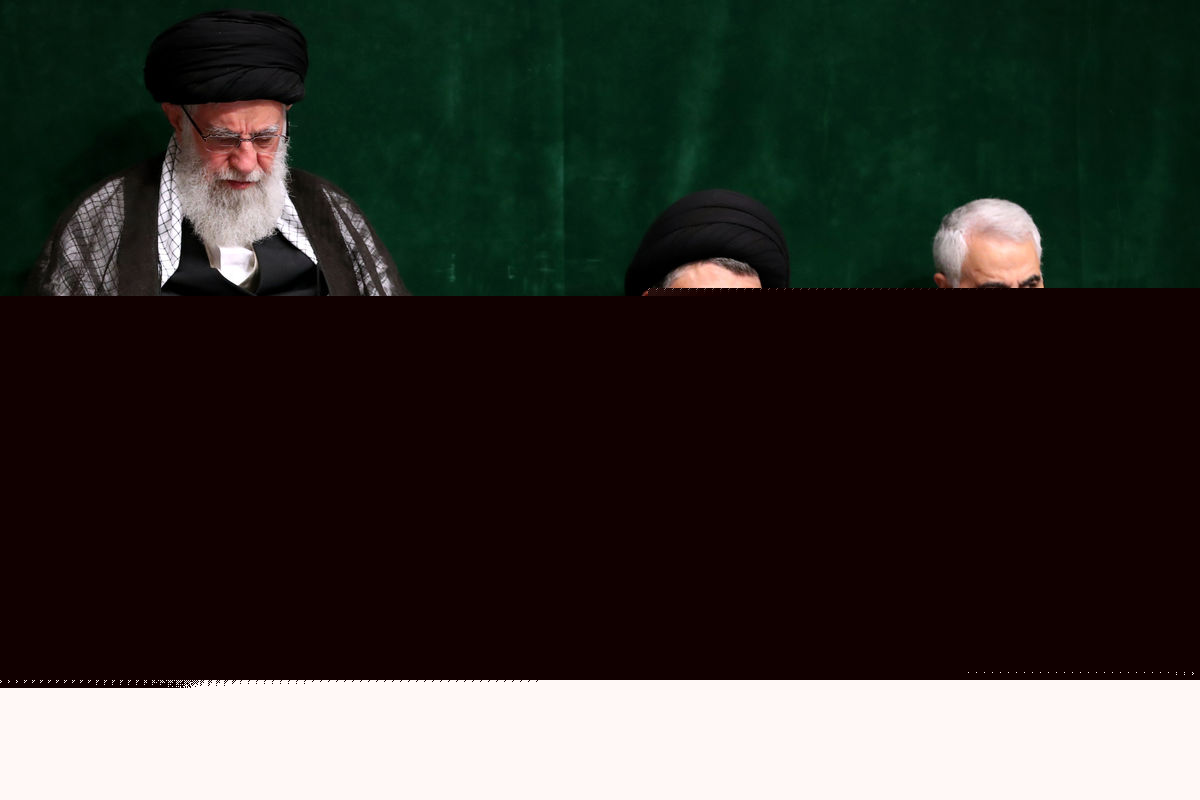 سینه‌زنی رهبری، مقتدی صدر و سردار سلیمانی با نوحه حذف اسراییل + فیلم