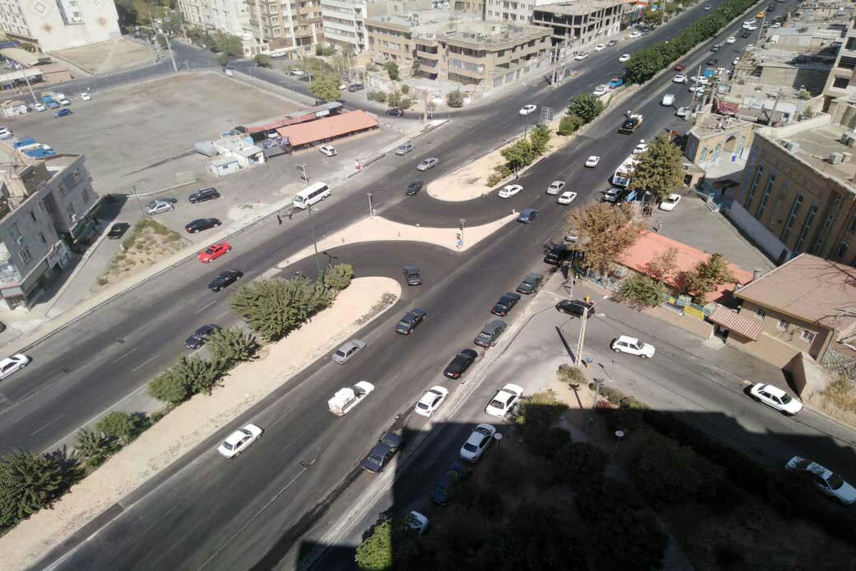 یکی از مهم ترین گره ترافیکی منطقه ۵ تهران رفع شد