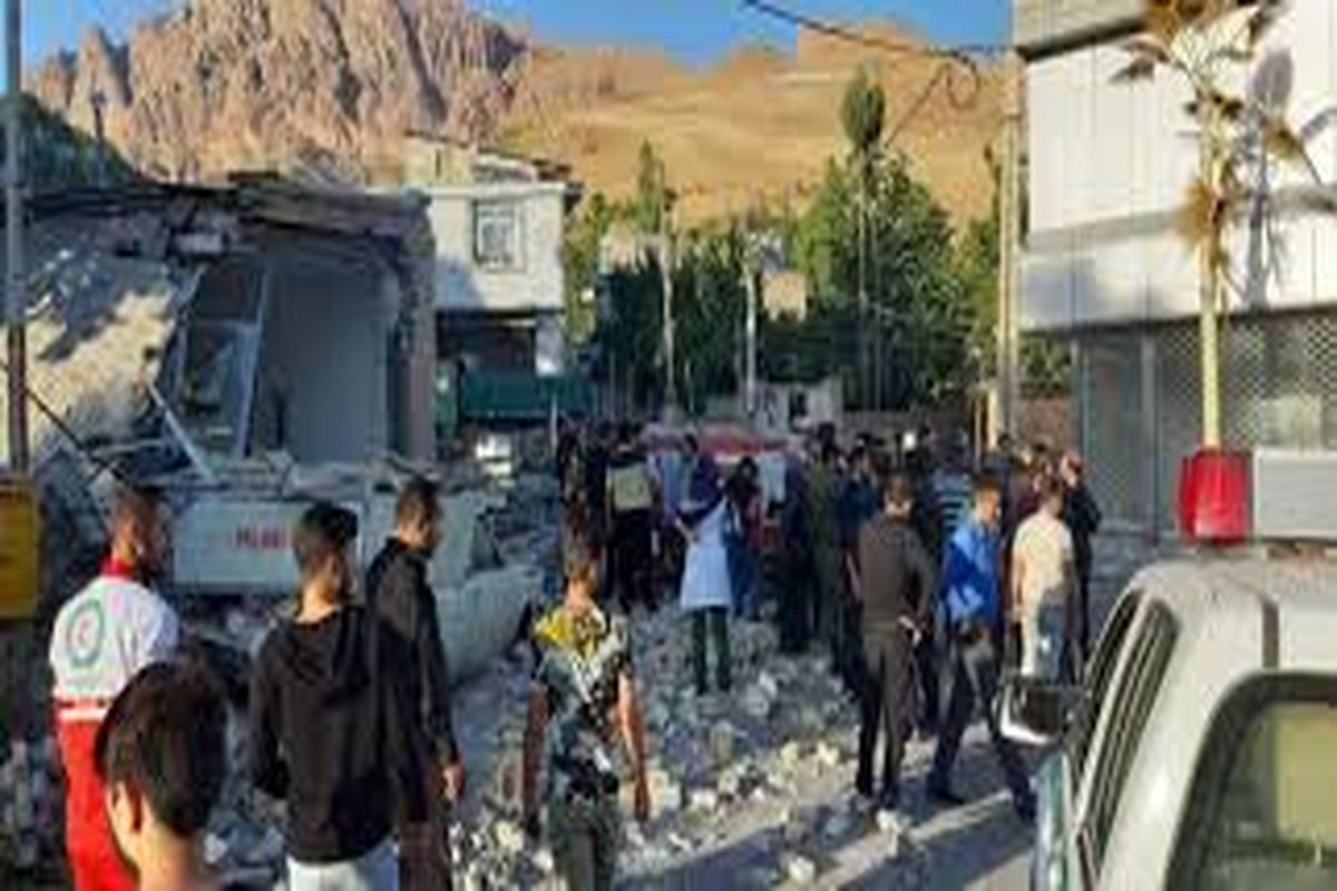 خانه بهداشت «معلم کلایه» در اثر انفجار گاز تخریب شد