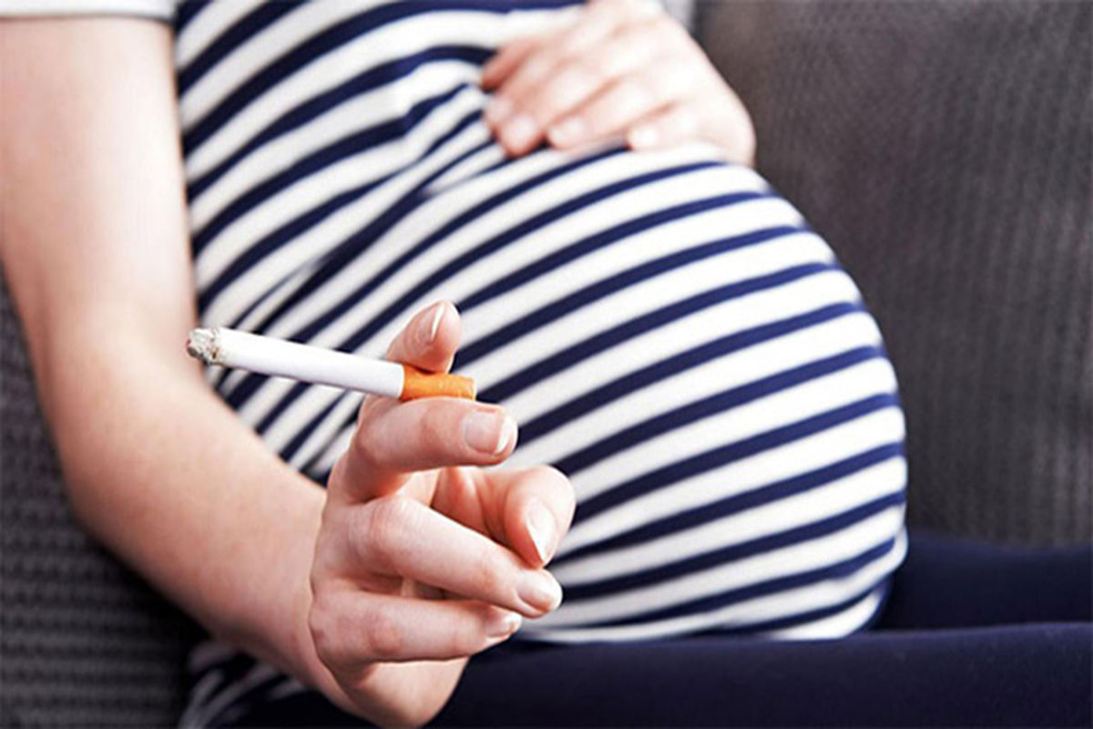 سیگار کشیدن در بارداری ممنوع